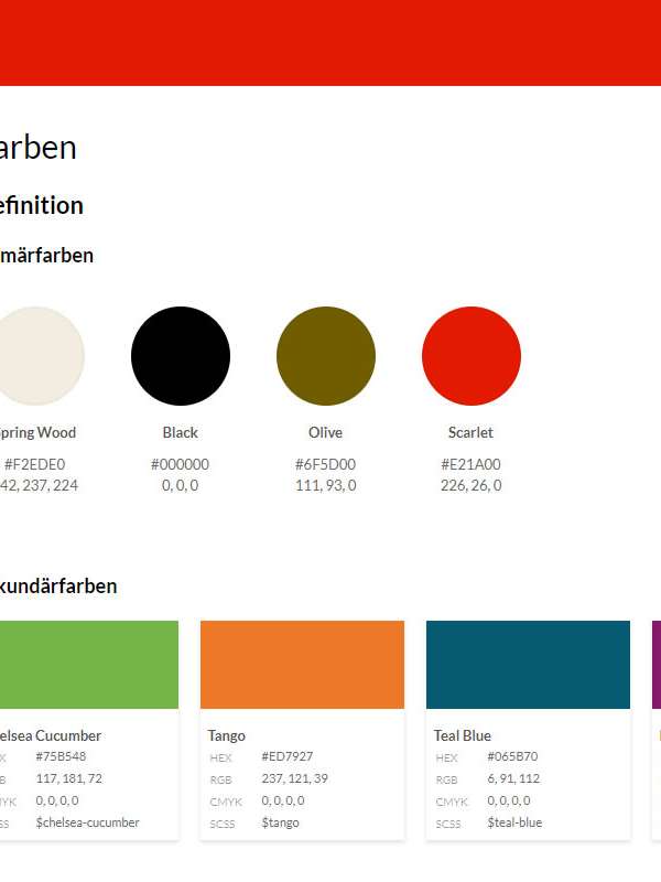 Digital Styleguide - 10 Dinge die man beachten sollte