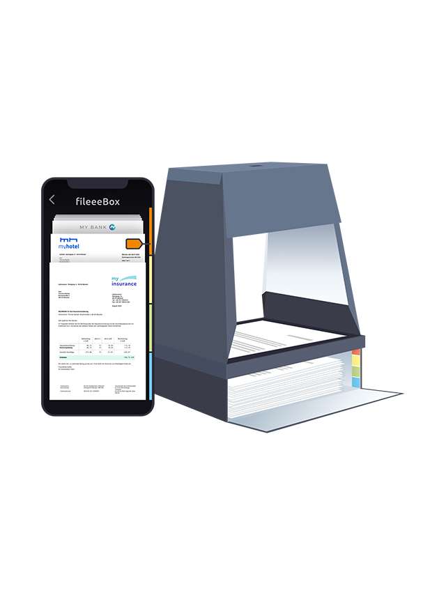 Intelligente Dokumentablage